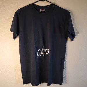Cats musical show 1981 vintage tee single stitch